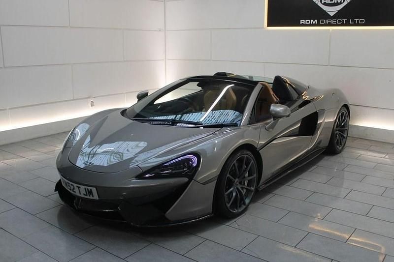 Used McLaren 570S 570 HP (419 kW) 2018 Grey Cabriolet
