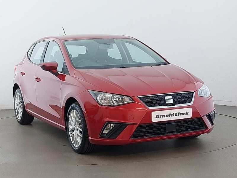 Used Seat Ibiza SE Technology 80 HP (58 kW) 2019 Red Hatchback