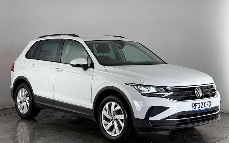 White Used 2022 VW Tiguan Life SUV | £16,650 (Super price) - Image 1/3