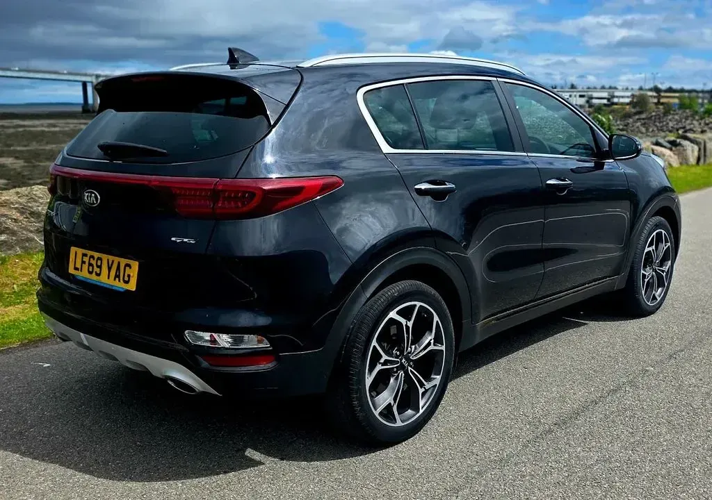Used Kia Sportage GT-Line 136 HP (100 kW) 2019 Black SUV