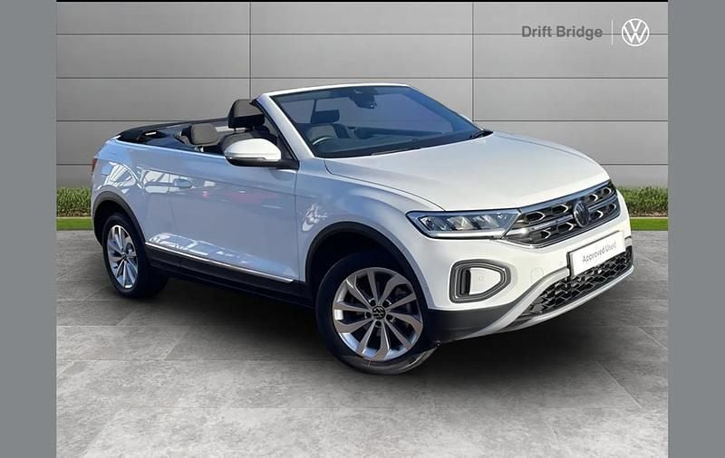 Used VW T-Roc Cabriolet Style 147 HP (108 kW) 2023 White Cabriolet