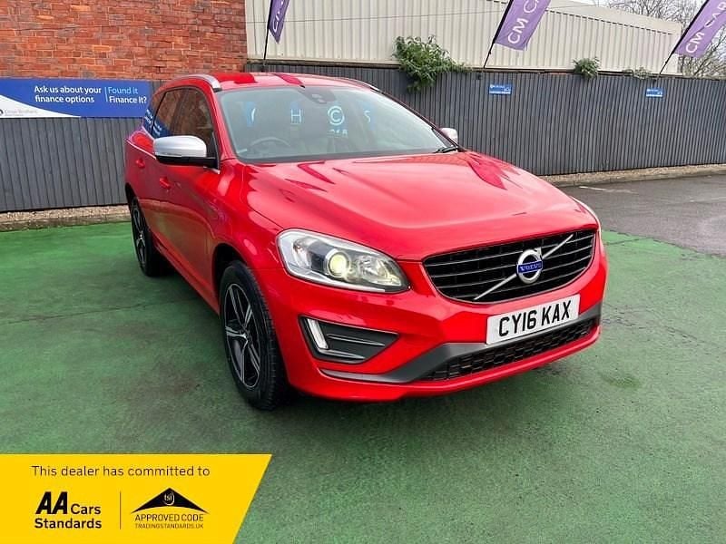 Red Used 2016 Volvo XC60 R-Design SUV | £9,495 (Fair price) - Image 1/2