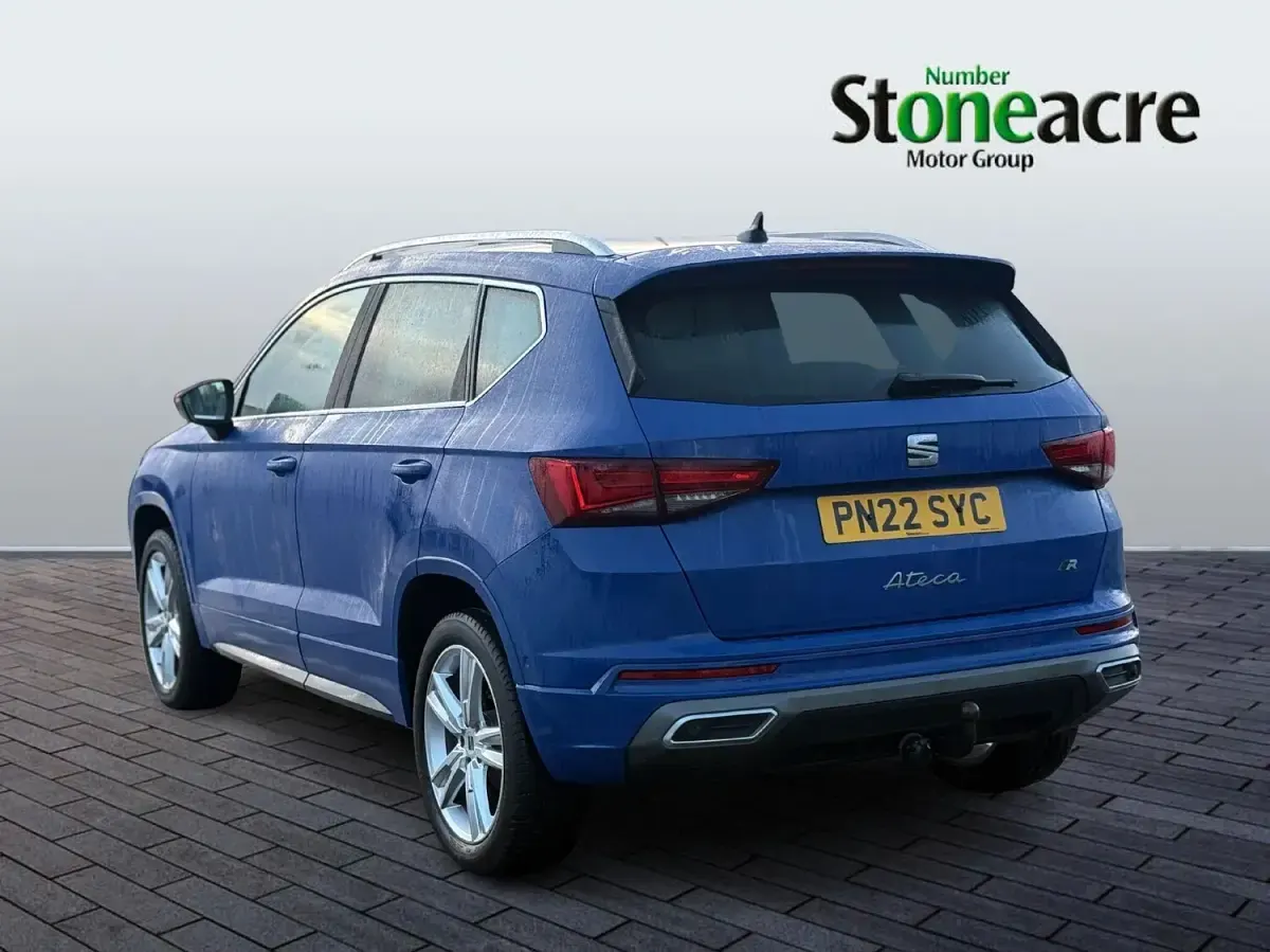 Used Seat Ateca FR 150 HP (110 kW) 2022 Blue SUV