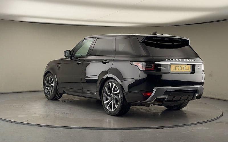 Used Land Rover Range Rover Sport HSE 400 HP (294 kW) 2020 Santorini black SUV