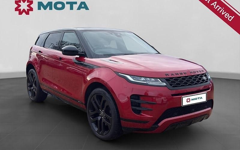 Used Land Rover Range Rover evoque R-Dynamic 182 HP (133 kW) 2019 Red SUV