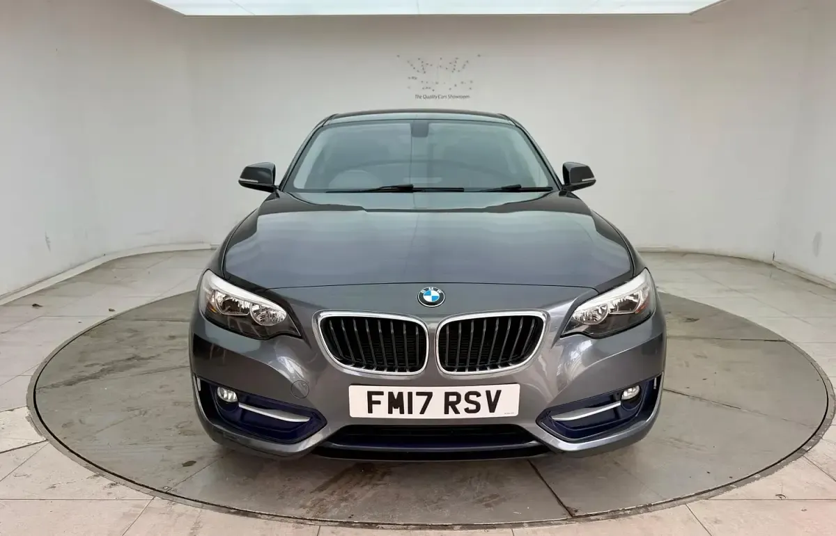Used BMW 218 Sport Line 2017 Grey Coupe