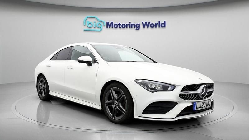 White Used 2020 Mercedes CLA180 AMG line Sedan | £19,500 (Good price) - Image 1/4