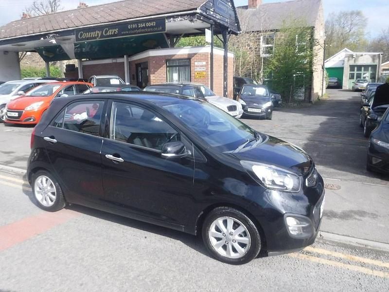 Second-hand Kia Picanto 85 CP (62 kW) 2013 Negru Hatchback