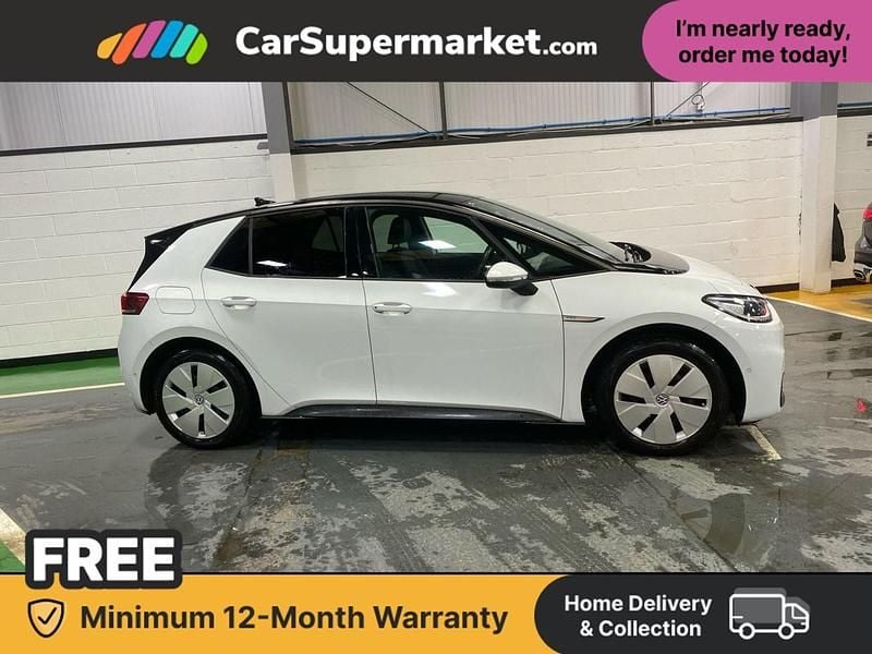 Used VW ID.3 Pro Performance 150 kW (204 HP) 2022 White Hatchback