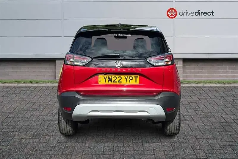 Used Vauxhall Crossland Edition 130 HP (95 kW) 2022 Red SUV