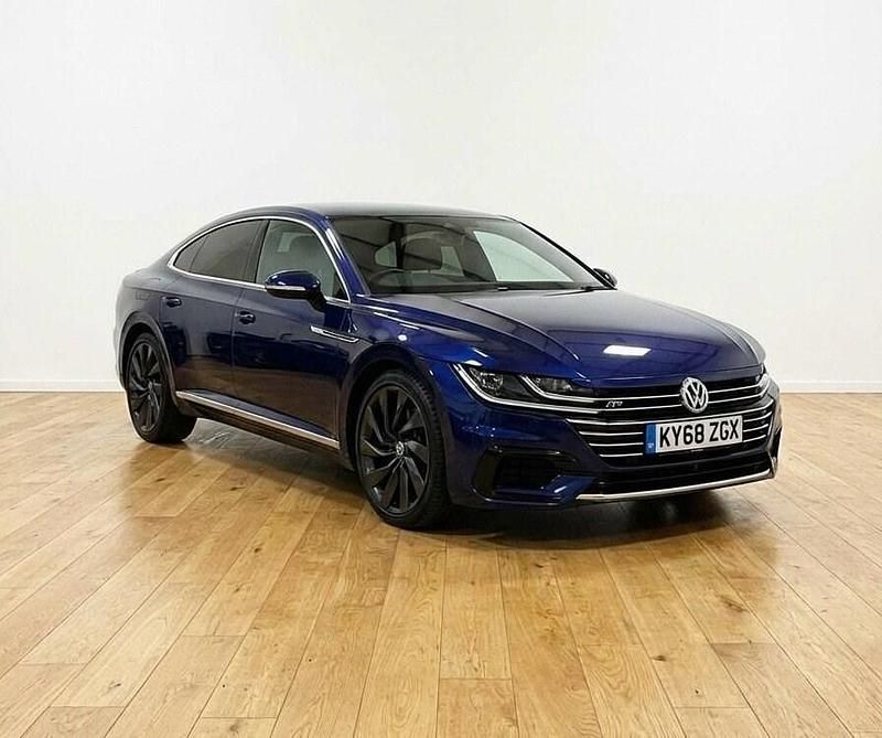 Used VW Arteon R-line 272 HP (200 kW) 2018 Blue Hatchback
