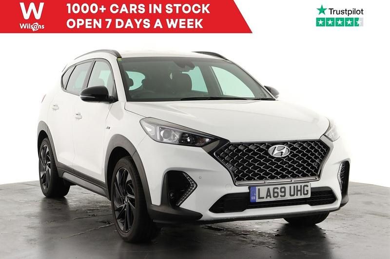 White Used 2020 Hyundai Tucson N Line SUV | £17,599 (Fair price) - Image 1/4