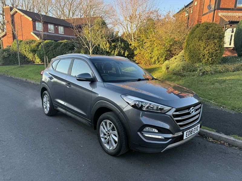 Grey Used 2018 Hyundai Tucson SE SUV | £6,795 (Fair price) - Image 1/4