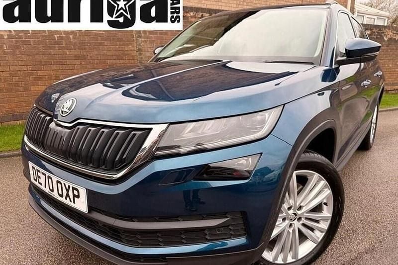 Used Skoda Kodiaq SE L 190 HP (139 kW) 2020 Blue SUV