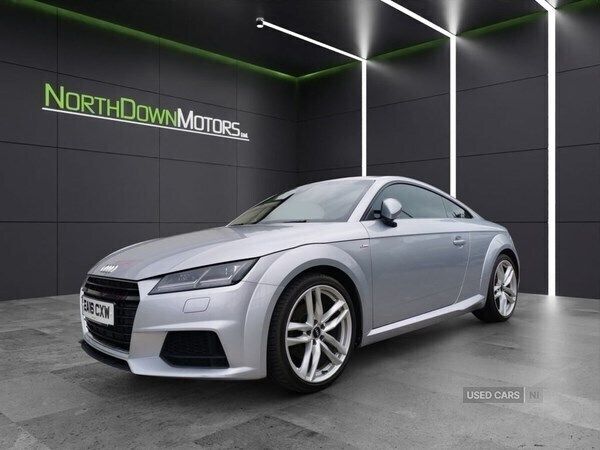 Silver Used 2016 Audi TT S-Line Coupe | £13,995 (Fair price) - Image 1/4