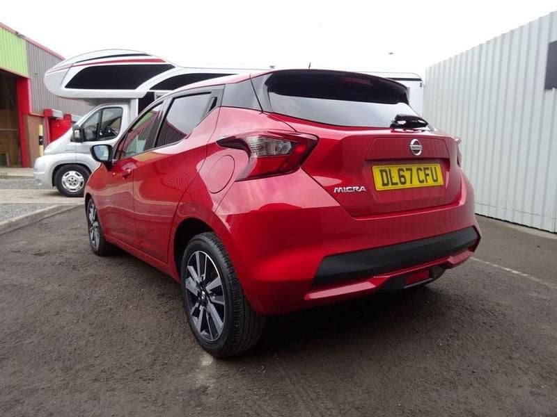 Used Nissan Micra N-Connecta 2017 Red Hatchback