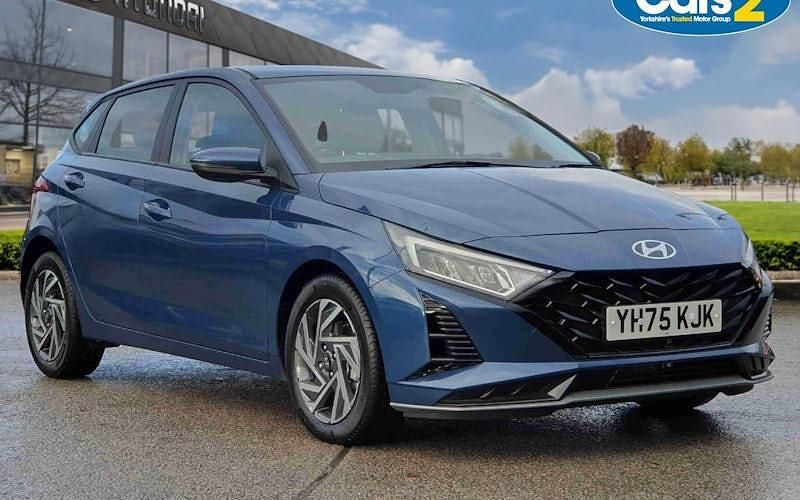 New Hyundai i20 Advanced 101 HP (74 kW) 2025 Blue Hatchback