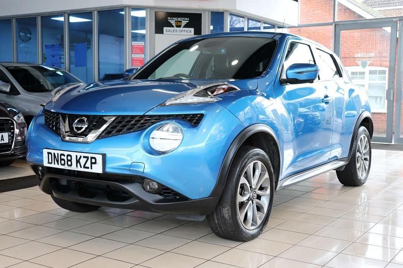 Used Nissan Juke Tekna 2018 Blue SUV