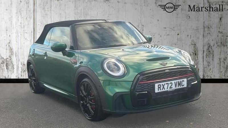 Green Used 2022 Mini John Cooper Works Cabriolet Cabriolet | £24,278 (Fair price) - Image 1/4