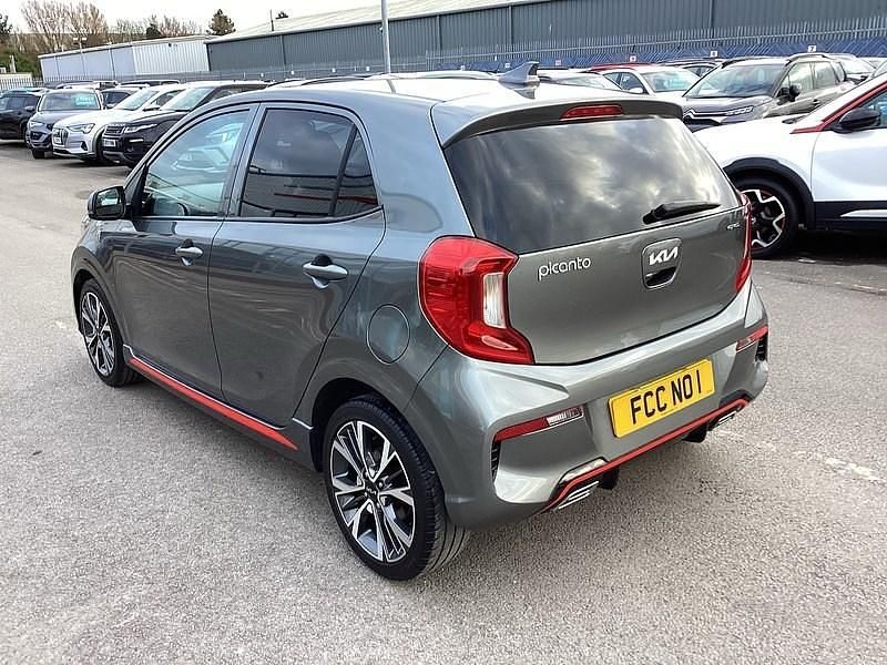 Used Kia Picanto GT-Line 66 HP (48 kW) 2022 Grey Hatchback