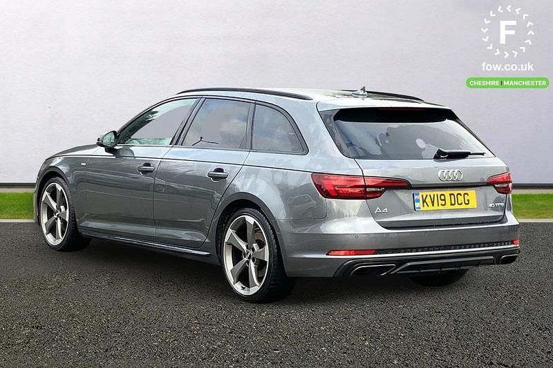 Used Audi A4 Black Edition 190 HP (139 kW) 2019 Grey Estate