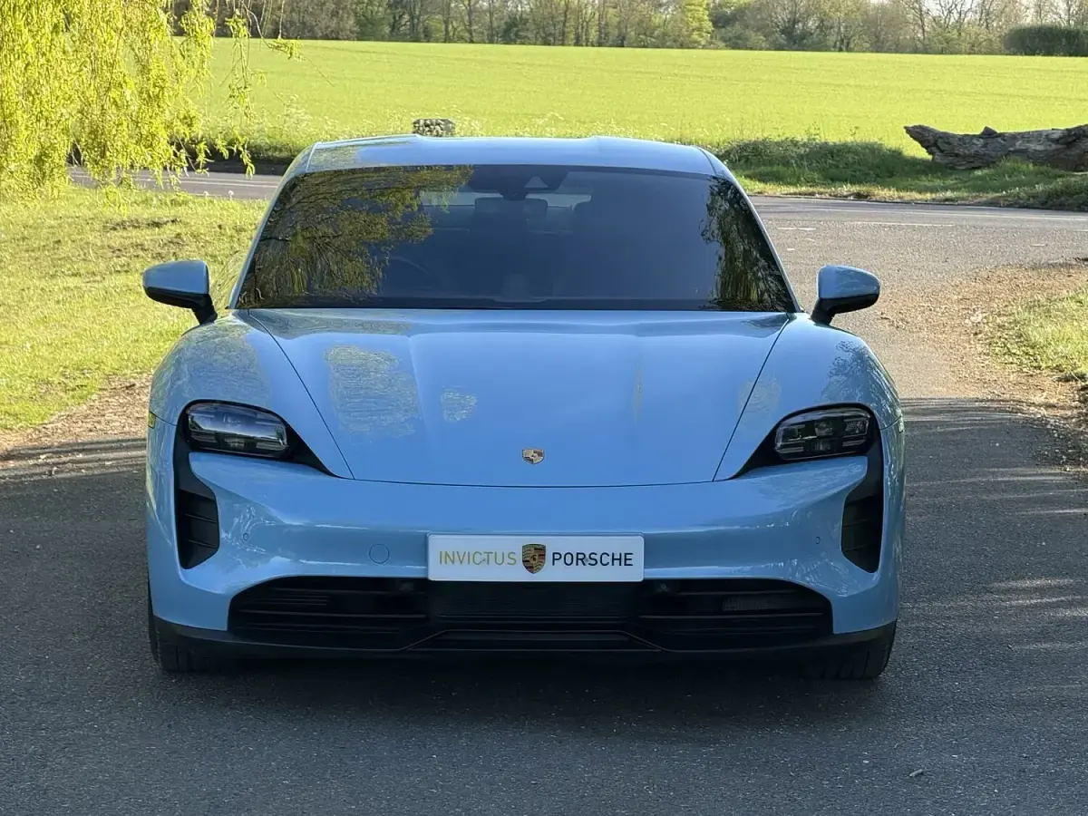 Used Porsche Taycan Performance Package 319 kW (435 HP) 2022 Blue Sedan