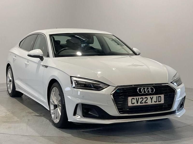 White Used 2022 Audi A5 Sport Hatchback | £23,999 (Super price) - Image 1/4