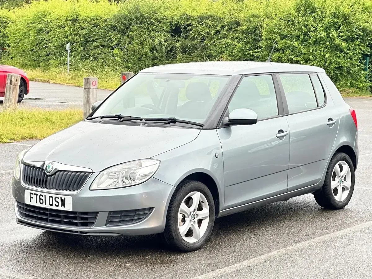 Used Skoda Fabia SE 105 HP (77 kW) 2012 Grey Hatchback