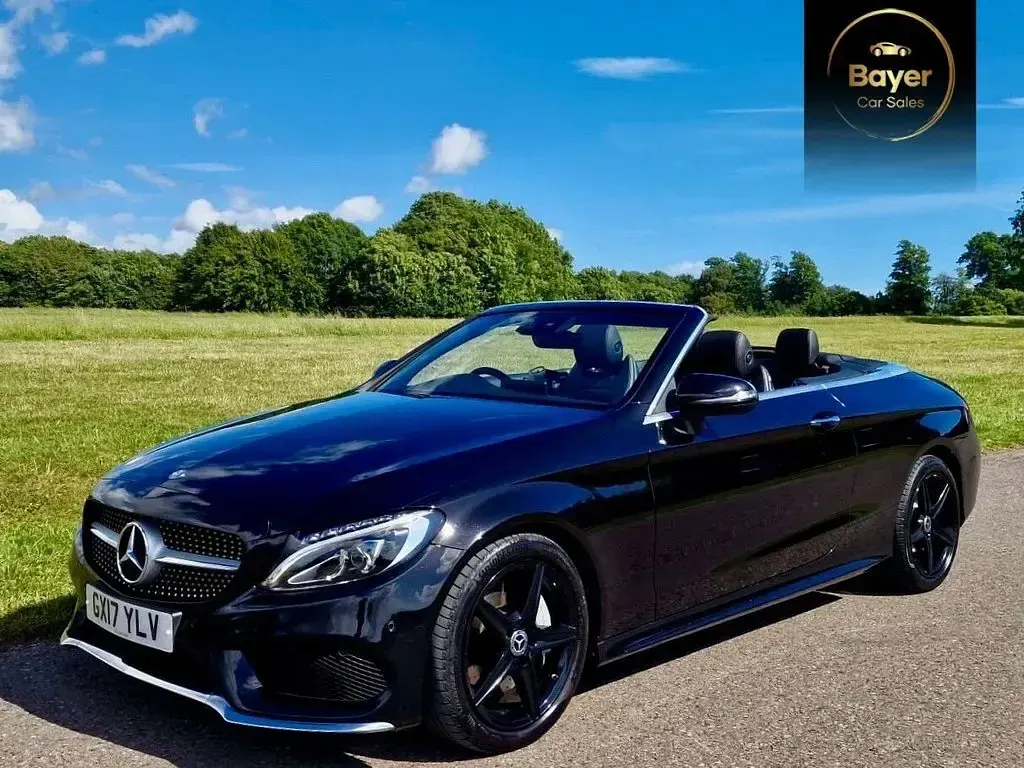 Used Mercedes C250 AMG Line Premium Plus 2017 Black Cabriolet