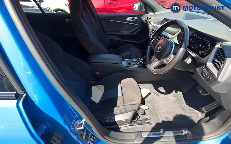 Used BMW M135 306 HP (225 kW) 2022 Blue Hatchback