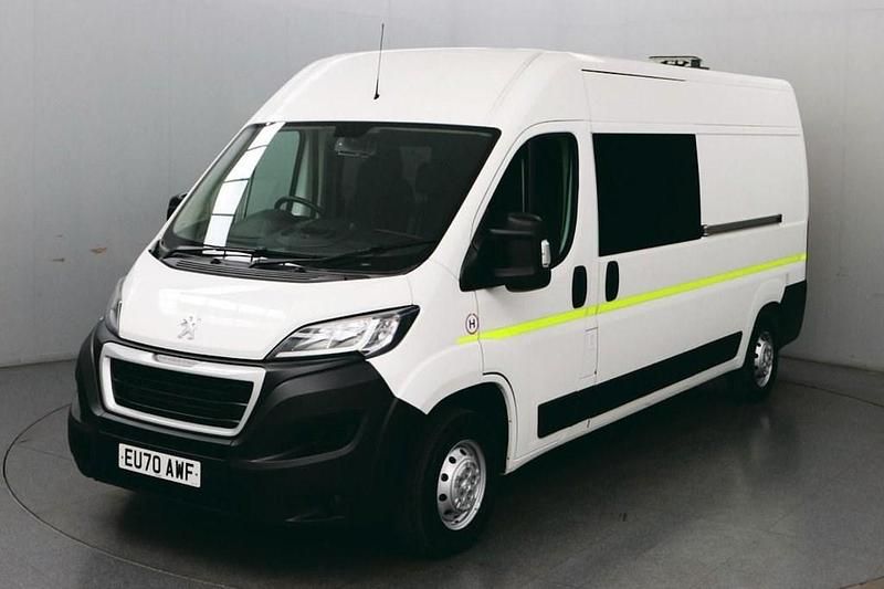 Used Peugeot Boxer 140 HP (102 kW) 2021 White Van