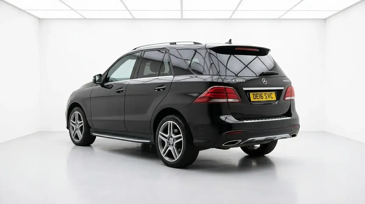 Used Mercedes GLE350 AMG line 258 HP (189 kW) 2016 Black SUV