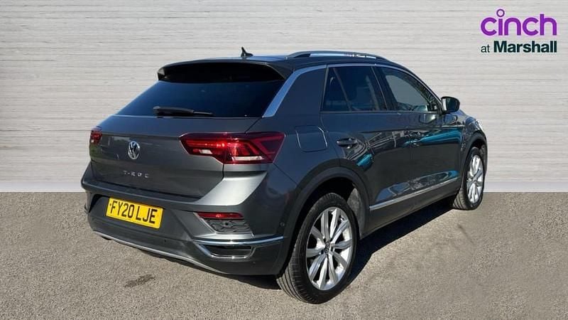 Used VW T-Roc SEL 150 HP (110 kW) 2020 Grey SUV
