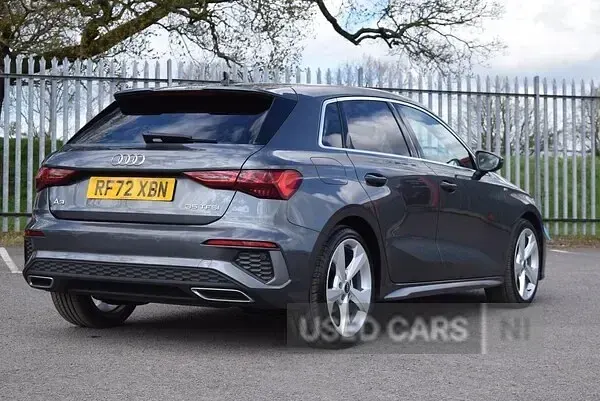 Used Audi A3 S-Line 150 HP (110 kW) 2023 Grey Sedan