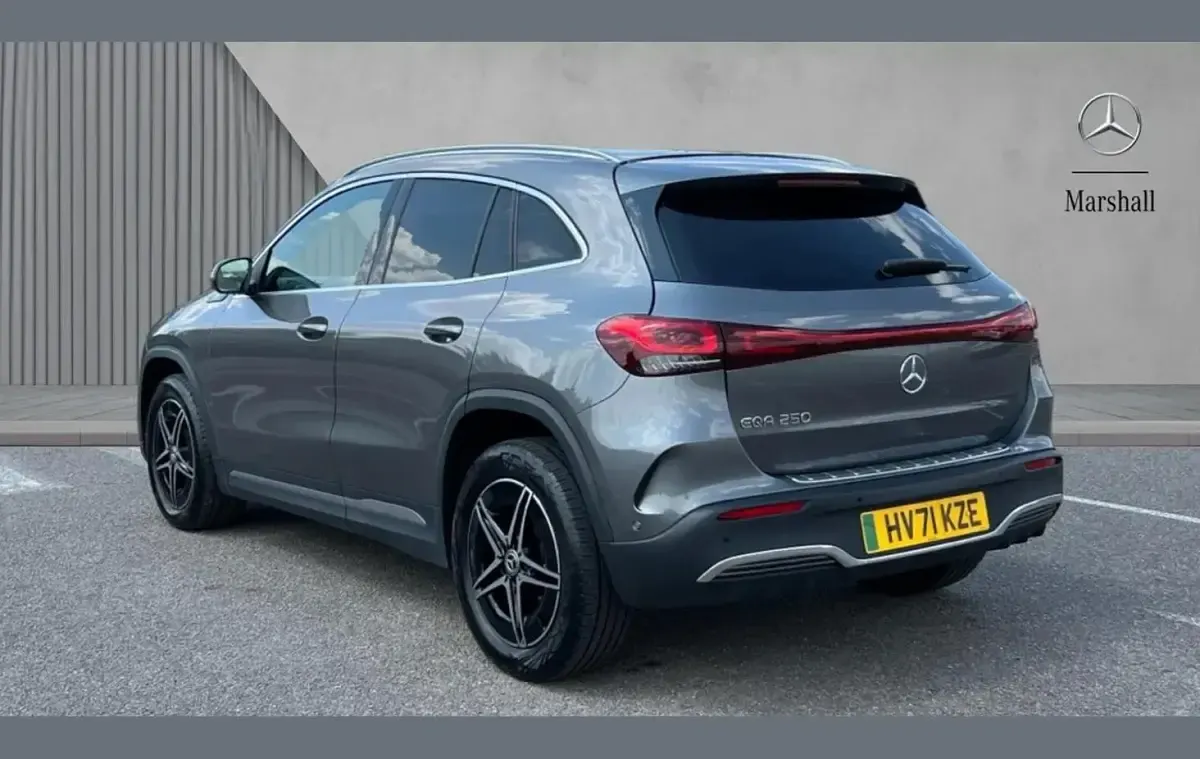 Used Mercedes EQA250 AMG line 139 kW (190 HP) 2022 Mountain grey metallic SUV