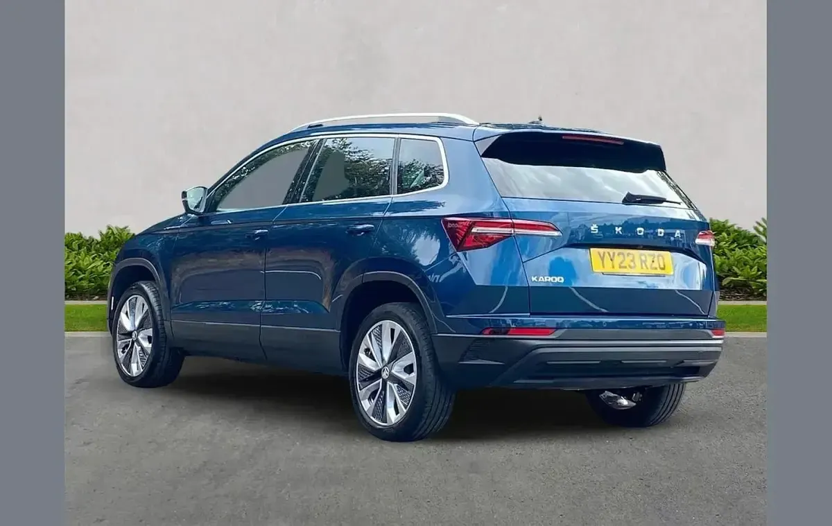 Used Skoda Karoq SE L 150 HP (110 kW) 2023 Blue SUV