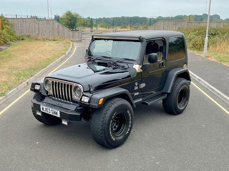 Black Used 2003 Jeep Wrangler Sport SUV | £10,990 - Image 1/4