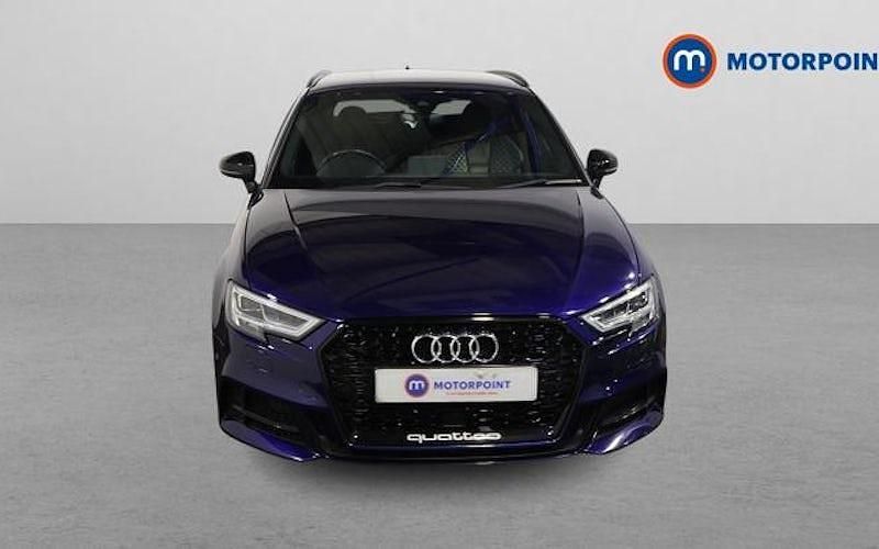 Used Audi S3 Sportback Black Edition 300 HP (220 kW) 2019 Blue Hatchback