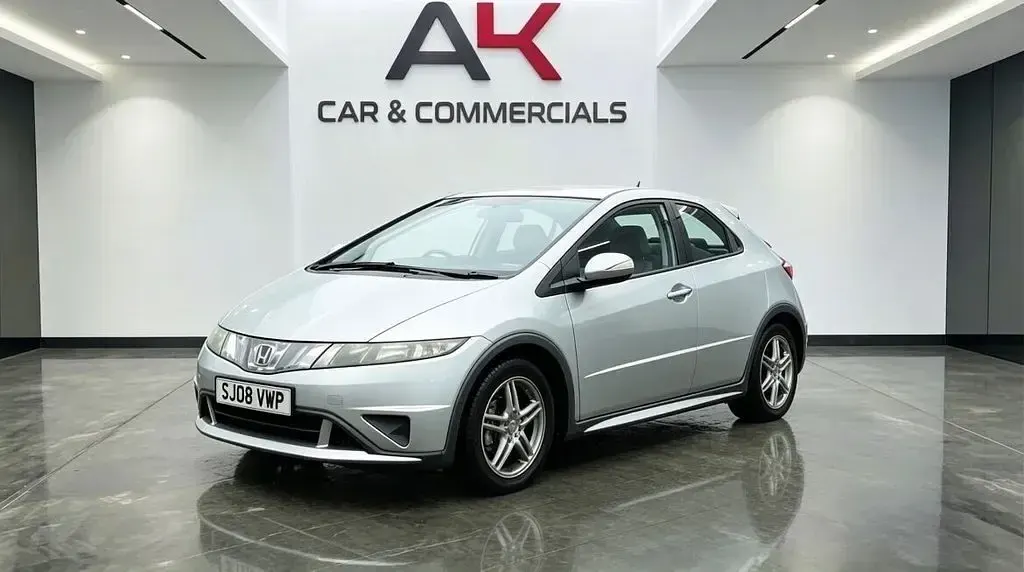 Used Honda Civic SE 2008 Silver Hatchback