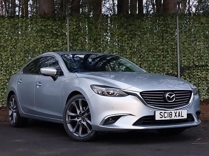 Silver Used 2018 Mazda 6 Inclusive Sedan | £11,498 (Fair price) - Image 1/4