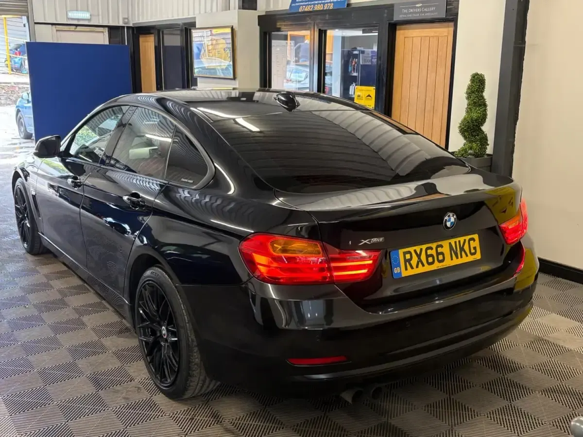 Begagnad BMW 420 Sport Line 2016 Svart Sportkupé