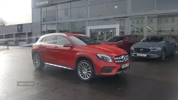 Used Mercedes GLA180 AMG line 122 HP (89 kW) 2019 Red SUV
