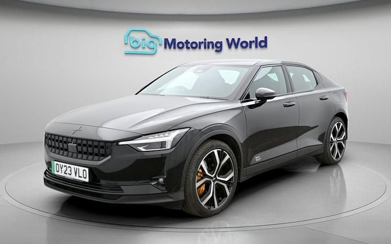 Begagnad Polestar 2 Performance 350 kW (476 HK) 2022 Svart Halvkombi