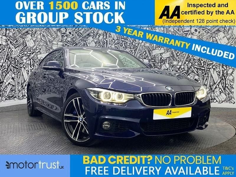 Blue Used 2019 BMW 440 M Sport Coupe | £25,595 (Fair price) - Image 1/2