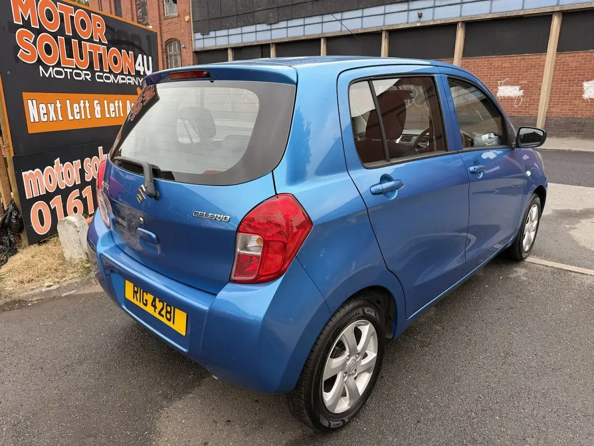 Used Suzuki Celerio 68 HP (50 kW) 2016 Blue Hatchback