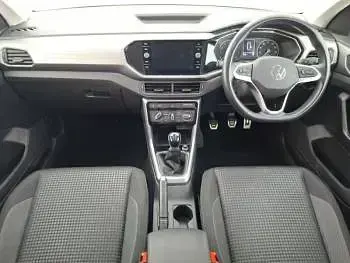 Used VW T-Cross Active 110 HP (80 kW) 2021 White SUV
