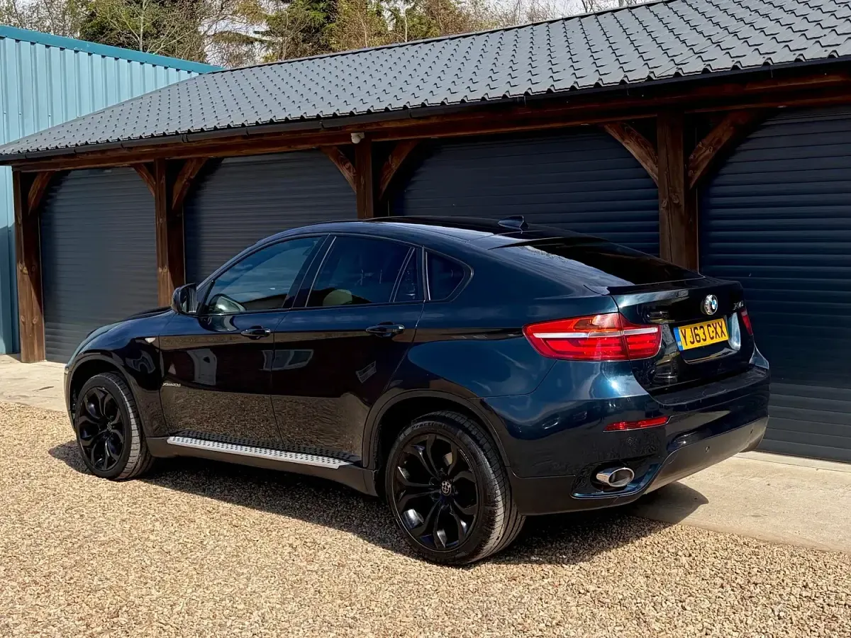Used BMW X6 245 HP (180 kW) 2013 Blue SUV