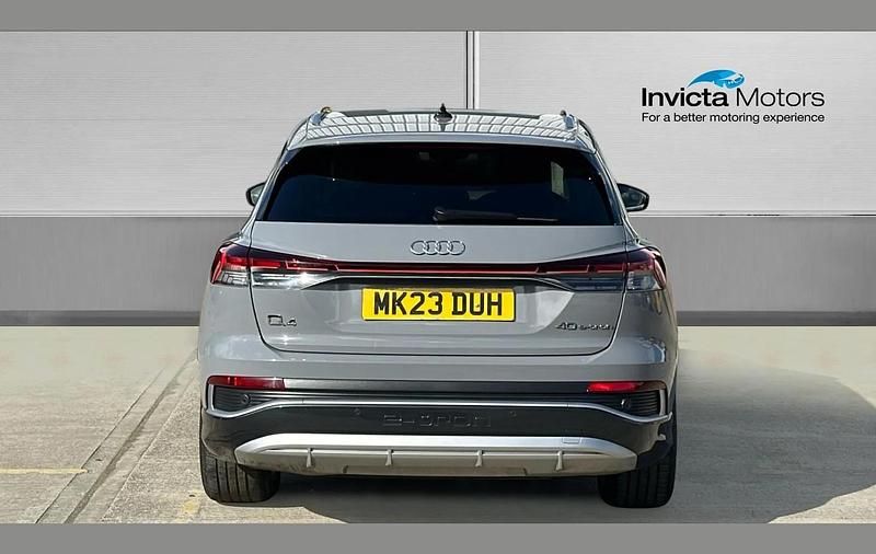 Used Audi Q4 e-tron S-Line 150 kW (204 HP) 2023 Grey SUV