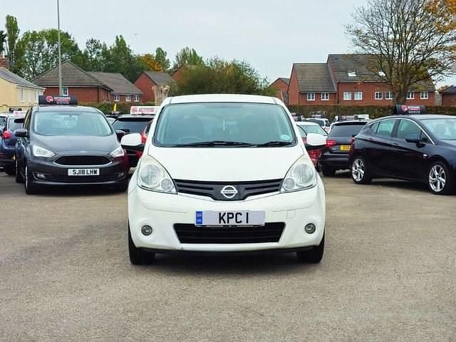 Used Nissan Note N-TEC 88 HP (64 kW) 2009 White MPV