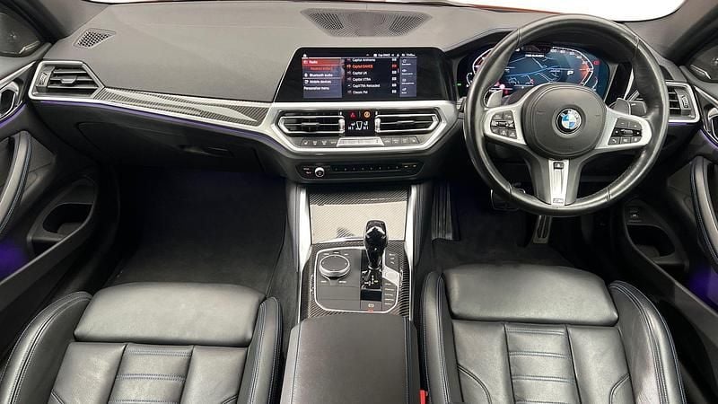 Used BMW M440 Comfort Edition 374 HP (275 kW) 2022 Orange Sedan